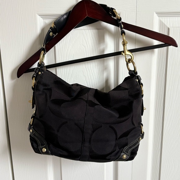 Coach Black Carly Bag - Picture 9 of 9